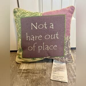 New Easter tapestry accent pillow